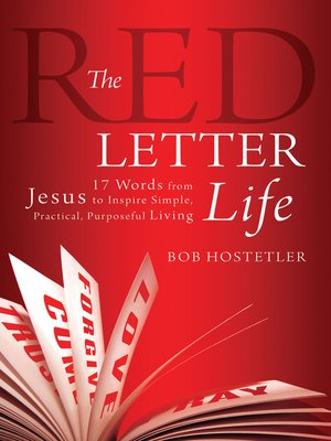 cover image of Red Letter Life